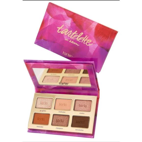 Tarte Tartelette In Bloom Mini Amazonian Clay Eyeshadow Palette NEW - Picture 1 of 2